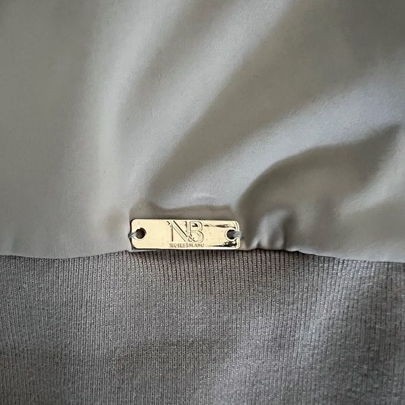 3 PIECE SET Noire Blanc Lamone Bombshell Scrunch Leggings Sports Bra Jacket XS S - Picture 10 of 14